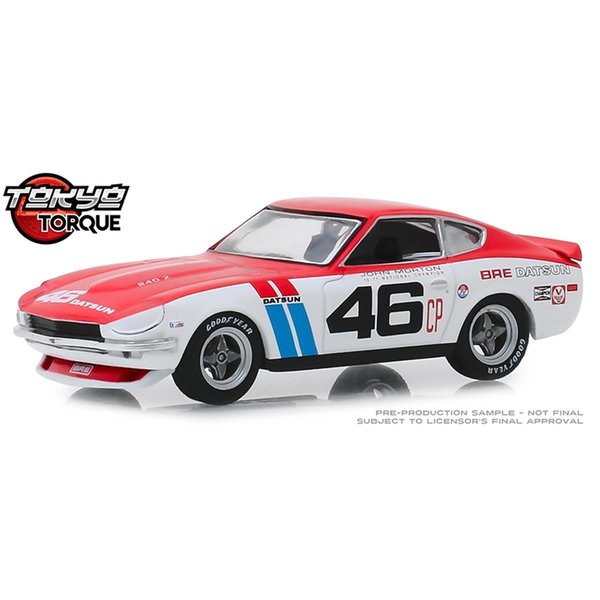 Greenlight 1970 Datsun 240Z No.46 Brock Racing Enterprises John Morton GRE86334